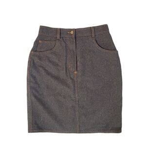 Pennyblack Women's Charcoal Gray Wool Blend‎ Pencil Skirt Size 8 (26)